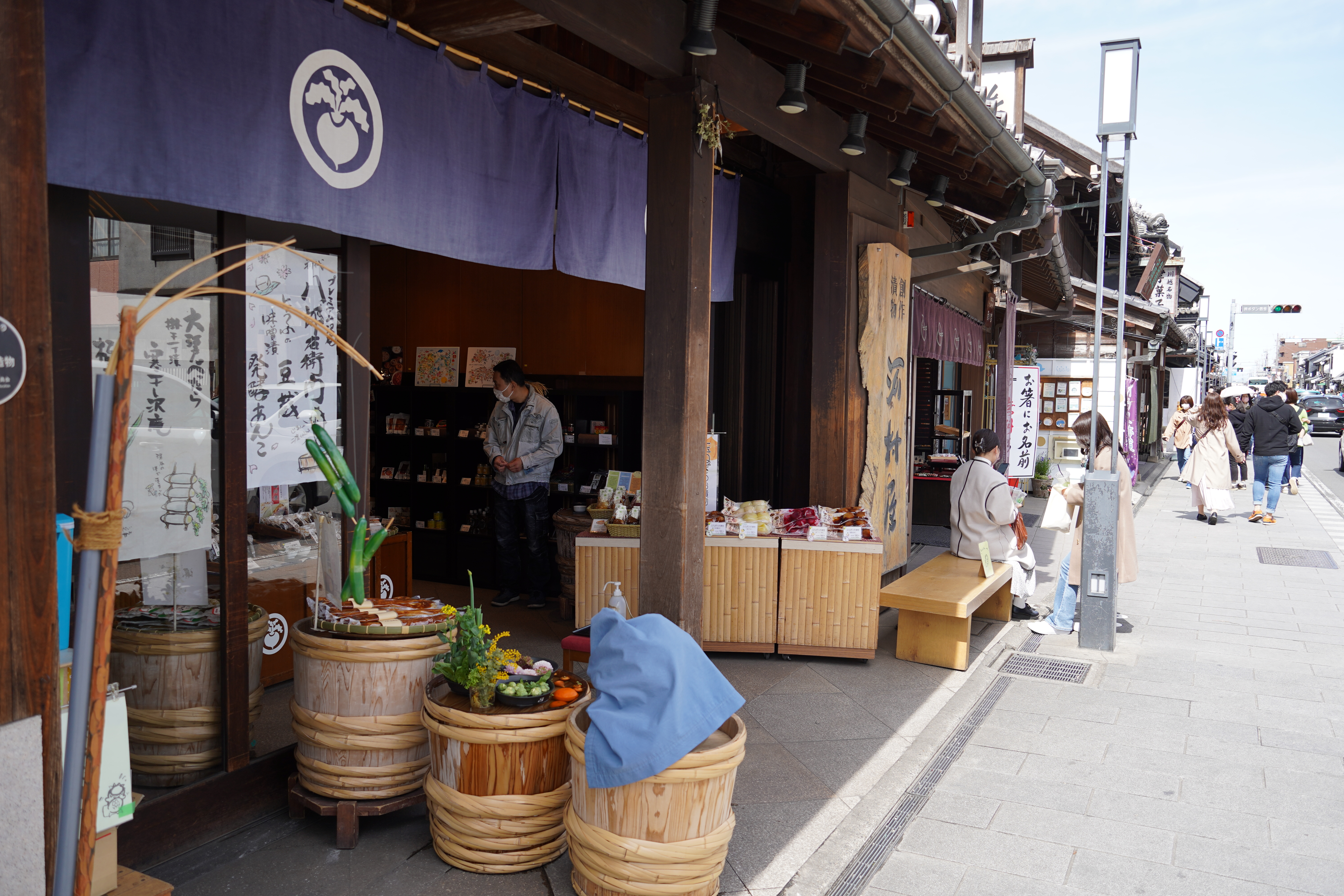 川越市の街並み